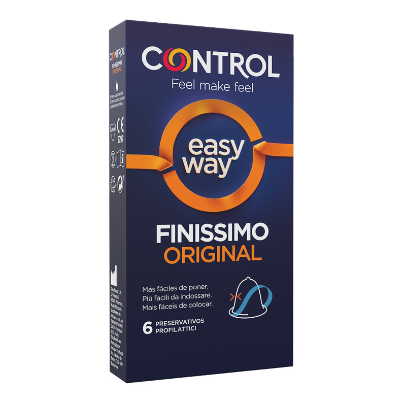 Profilattico Control Finissimo Original Easy Way 6 Pezzi - Immagine 3
