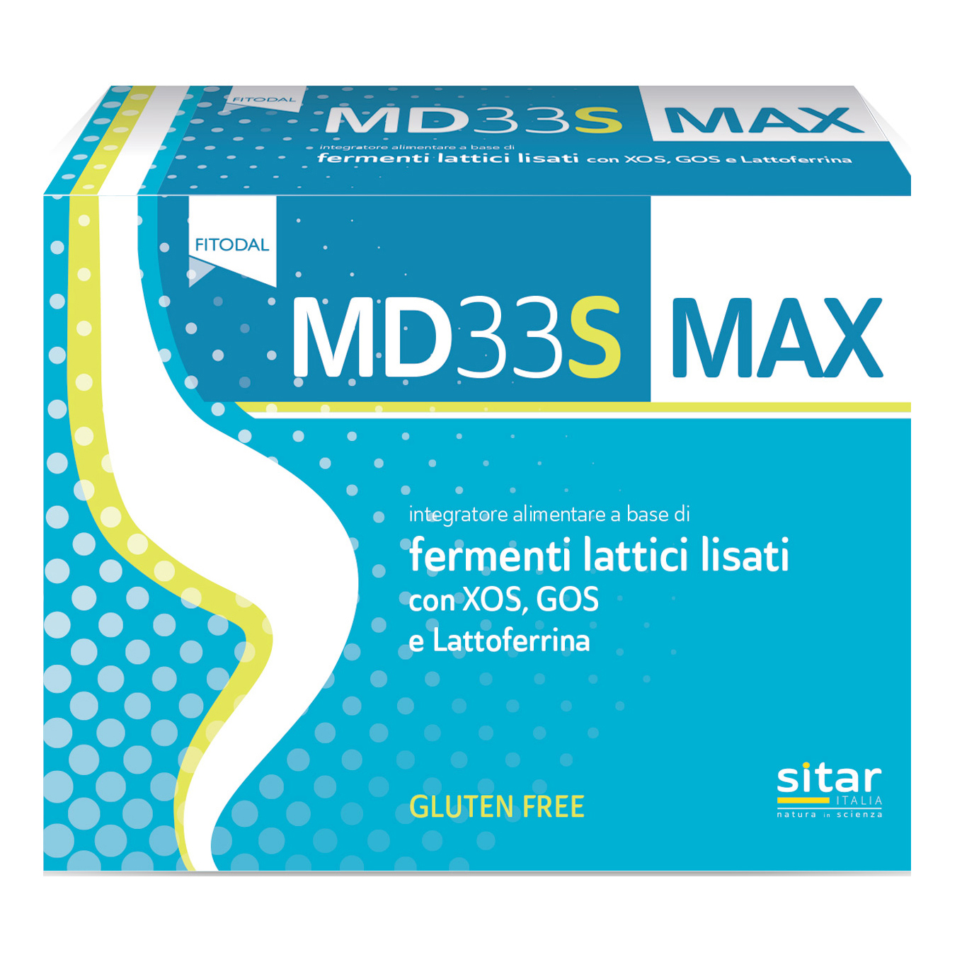 Sitar Md33 S Max Integratore Con Fermenti Lattici Per Over 60 21 Bustine - Immagine 2
