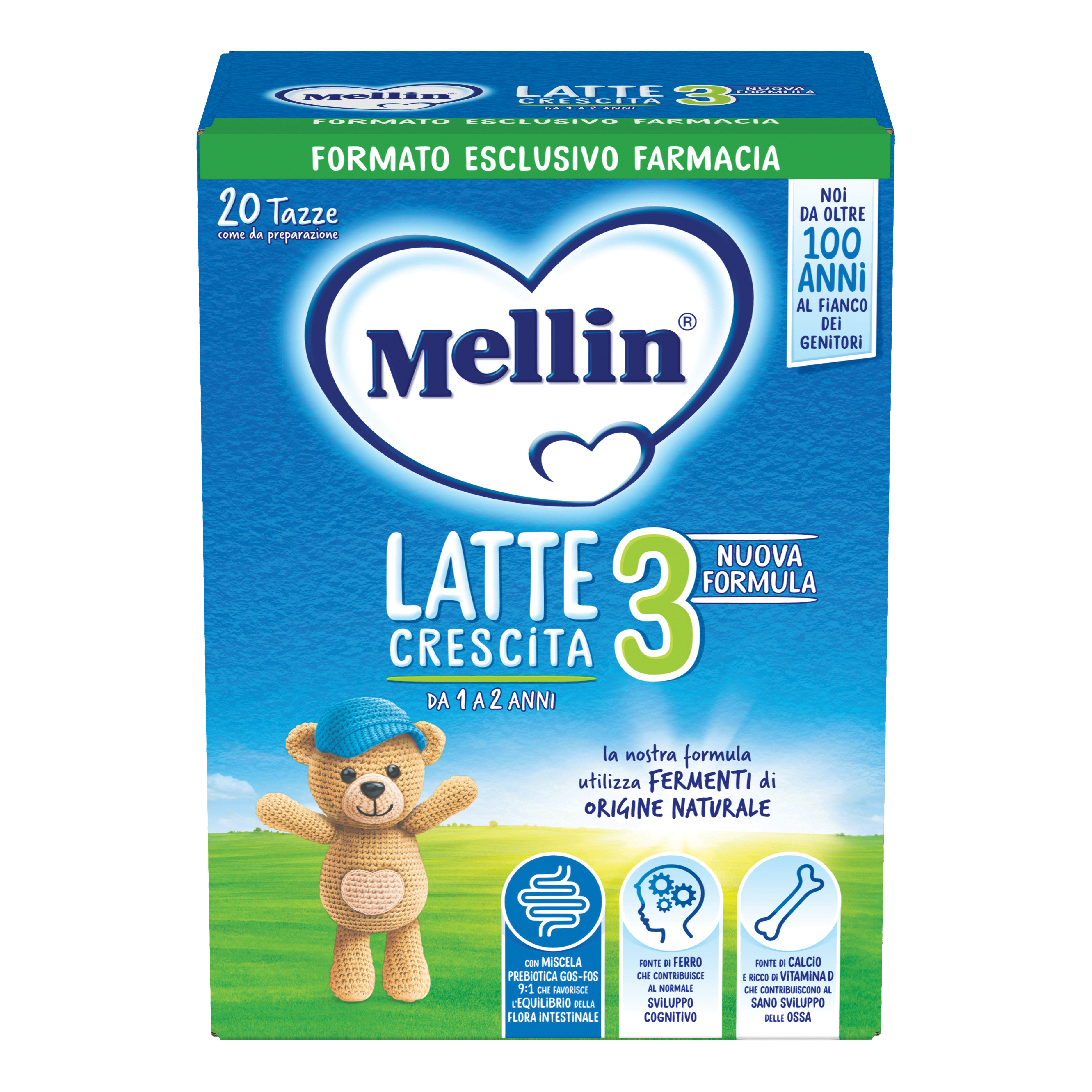 MELLIN 3 LATTE POLVERE 700 G - Immagine 3