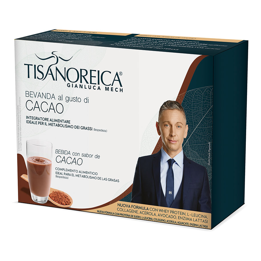 Tisanoreica Tisanoreica® Bevanda Al Gusto Di Cacao 116 G Bustina Bambino - Immagine 3
