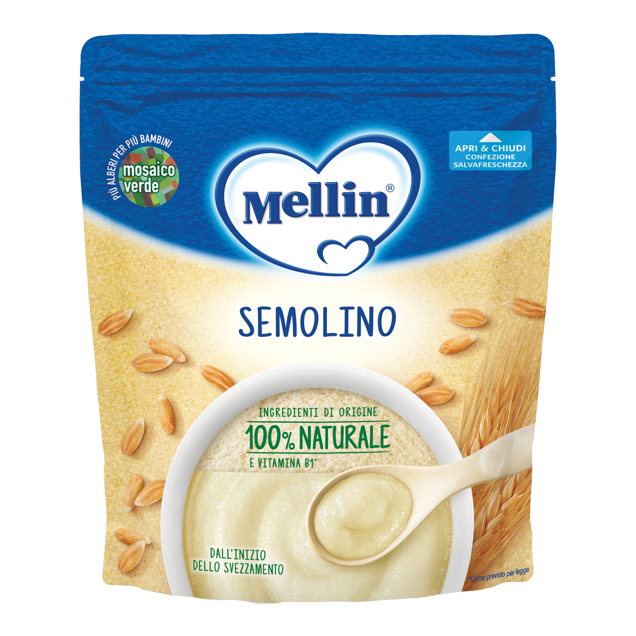 Mellin Crema Semolino 200 G Pappa Bambino - Immagine 5