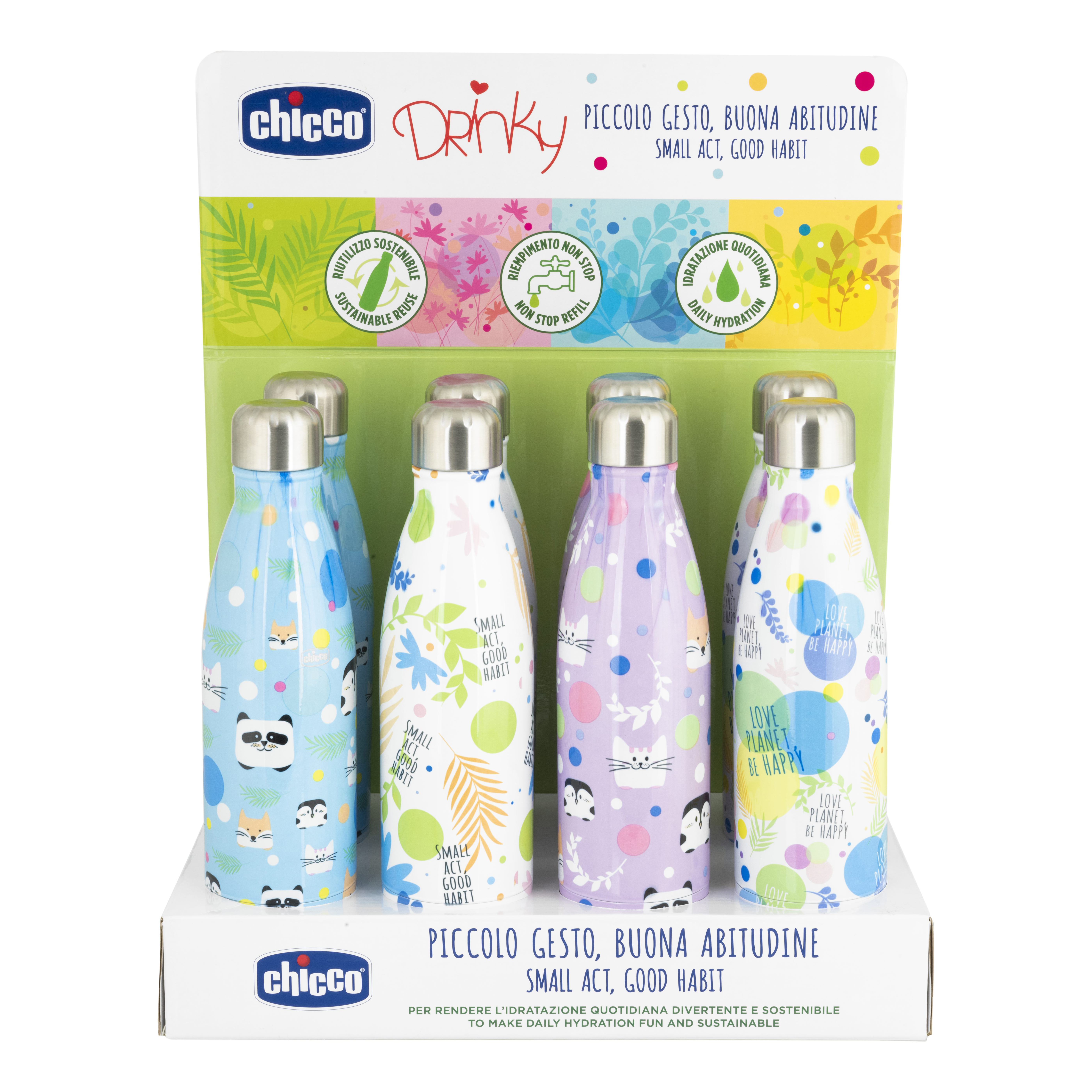Chicco Bottiglia Termica Inox 500ml - Chicco - Immagine 3