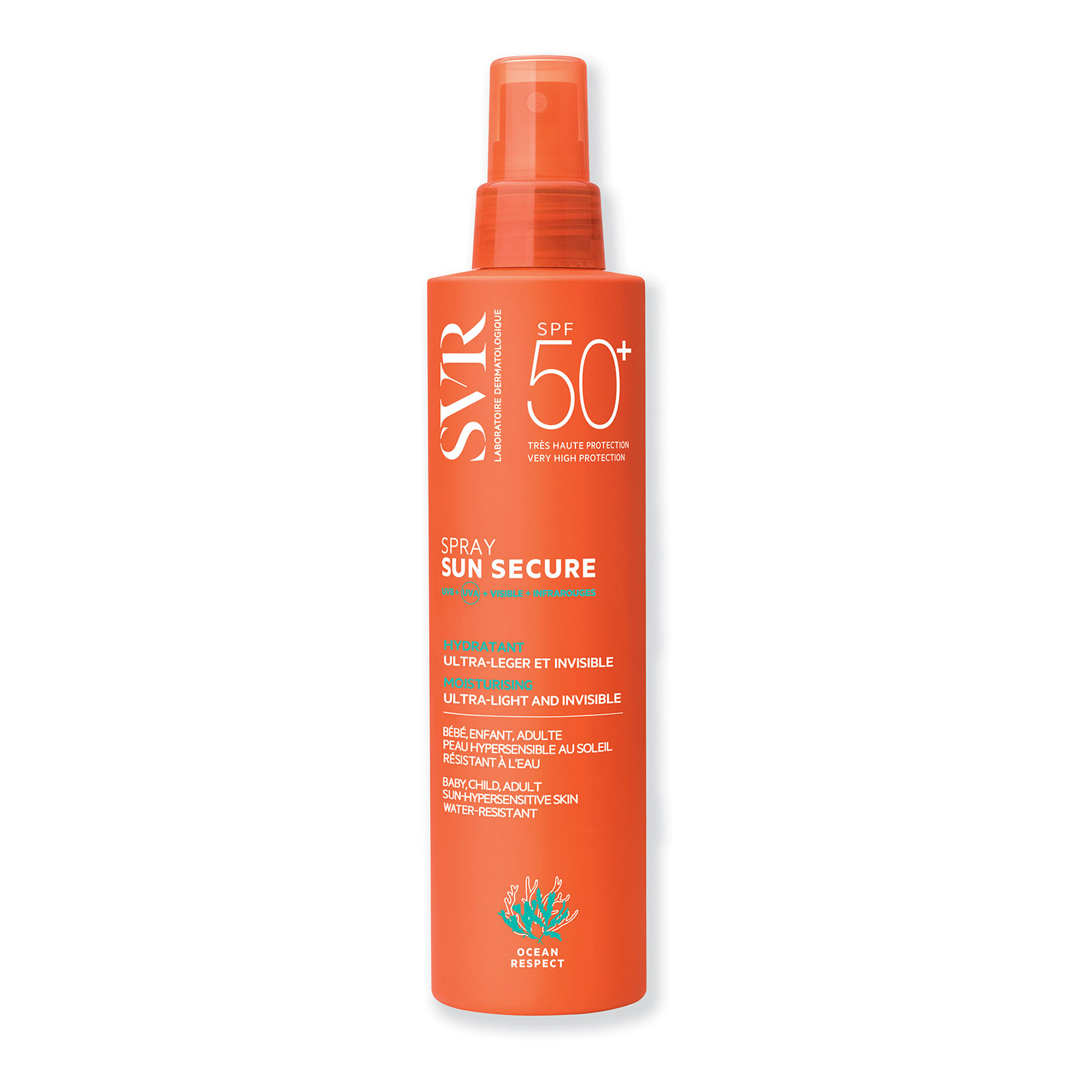 Svr Sun Secure Spray Moisturiser Spf50+ 200ml - Immagine 9