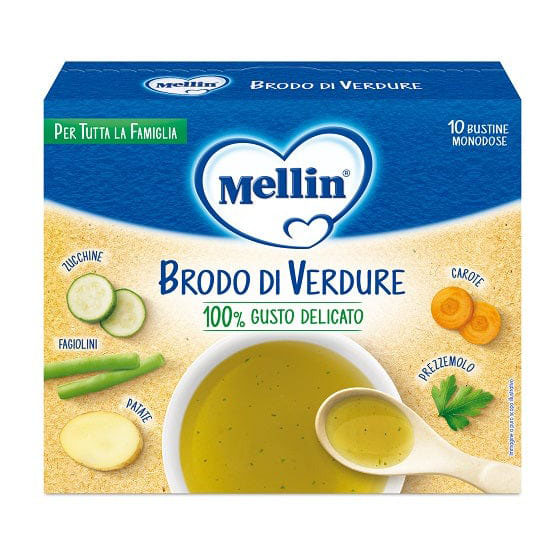 Mellin Brodo Di Verdure 10 X 8 G - Immagine 8