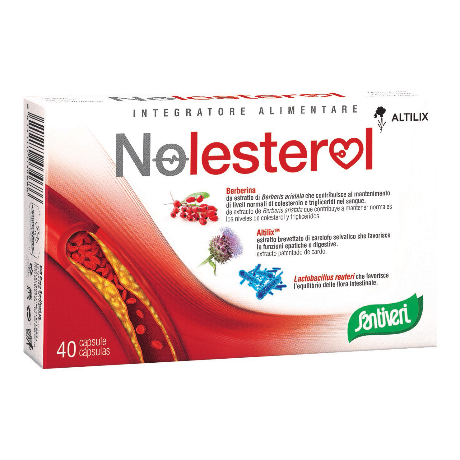 Santiveri Nolesterol Altilix 40 Capsule - Immagine 3