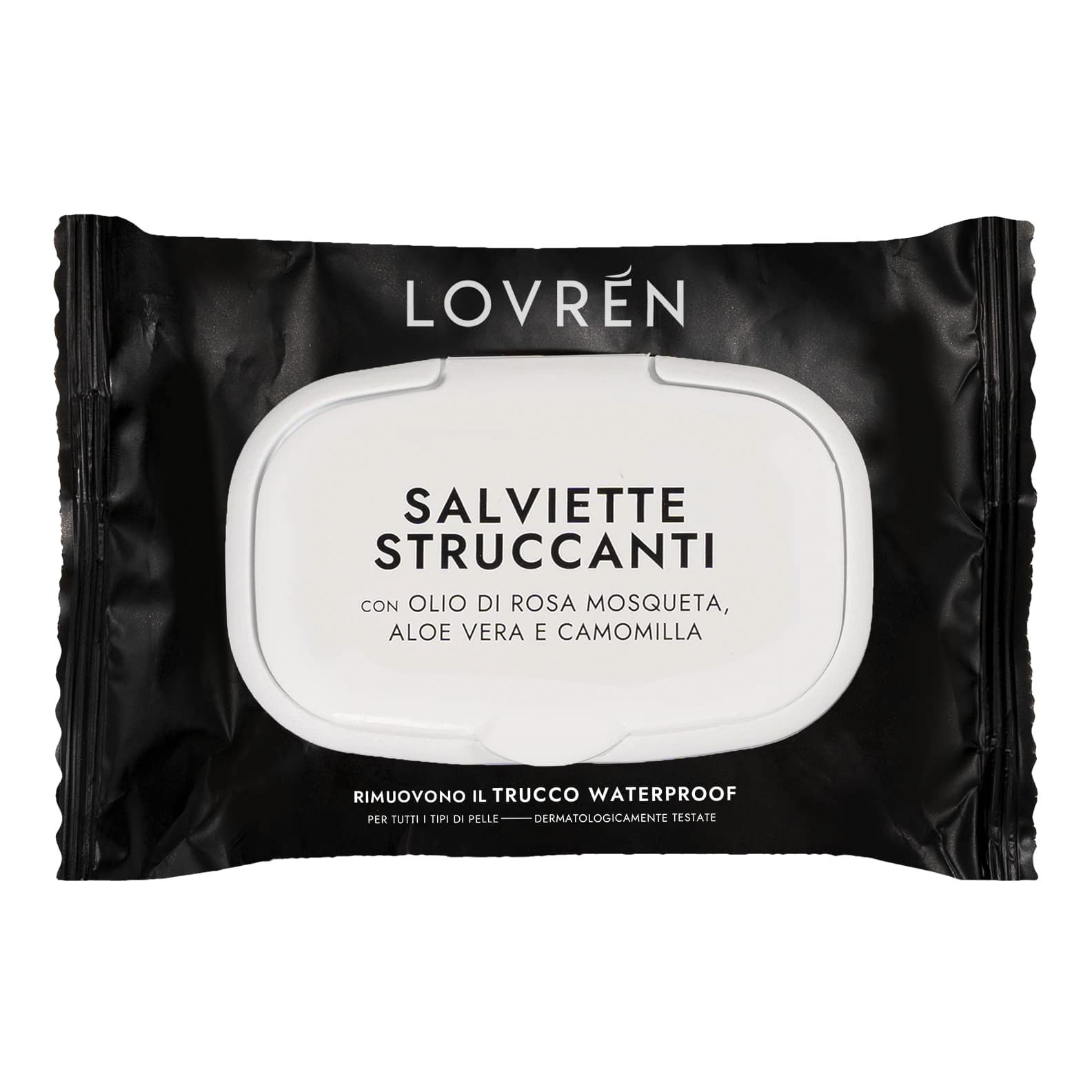 Lovren Rosa Salviette Struccanti X20 - Immagine 2