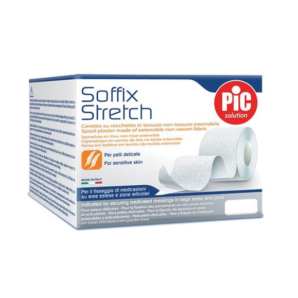 Pic Solution Pikdare Cerotto Soffix Stretch Per Pelli Sensibili E Articolazioni 1 Rotolo Da 10X1000 Cm - Immagine 4