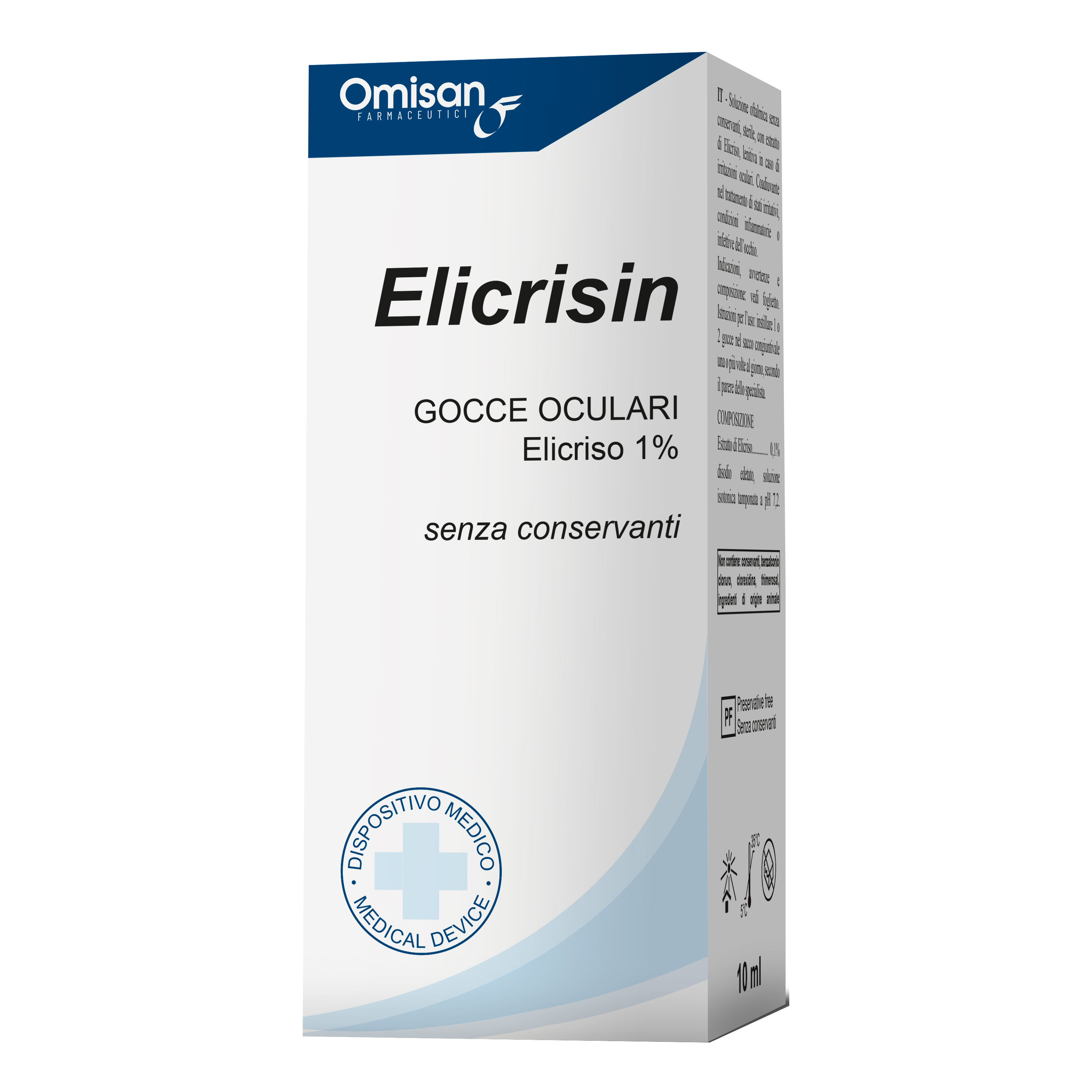 Omisan Farmaceutici Srl Elicrisin Gocce Oculari 10 Ml - Immagine 3
