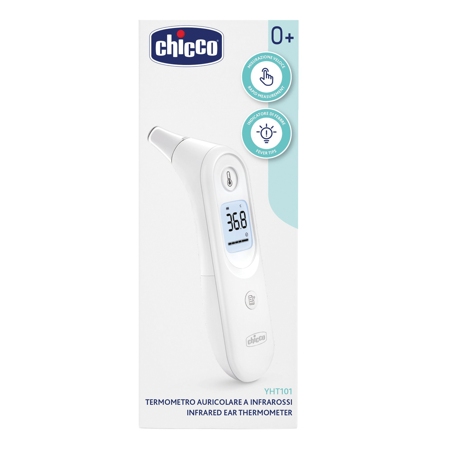 Termometro auricolare ad Infrarossi Chicco - Immagine 3