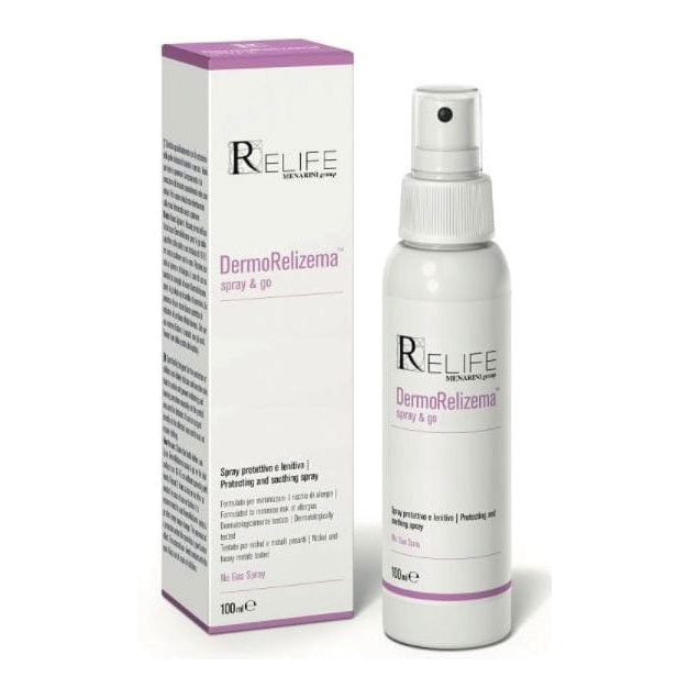 Relife Cobalto/Bianco Dermorelizema Spray & Go Spray Lenitivo Protettivo 100 Ml - Immagine 3