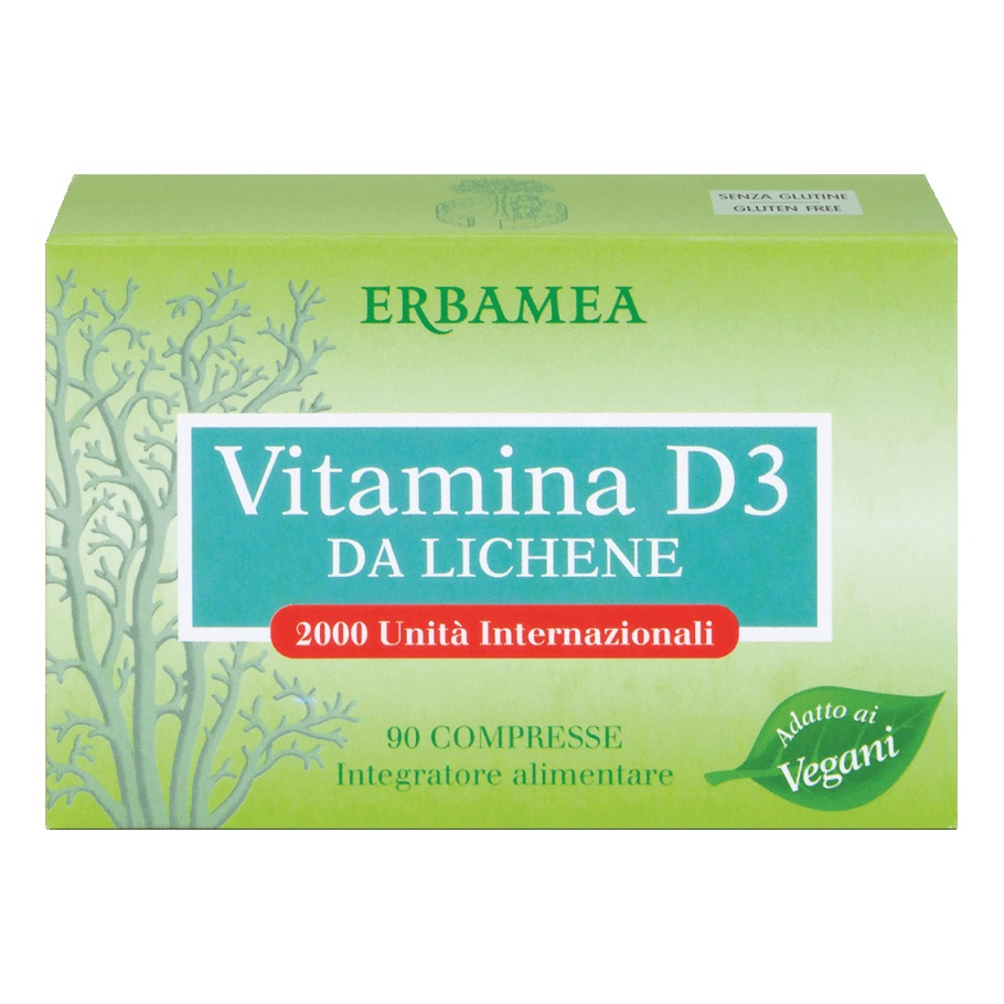 Vitamina Erbamea Erbamea Vitamina D3 Compresse 18 G Masticabili Bambino - Immagine 4