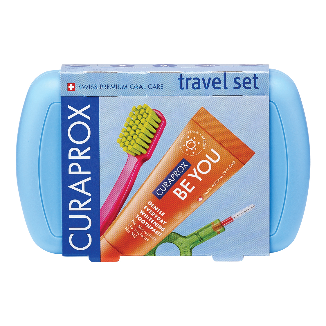 CURAPROX TRAVEL SET BLUE - Immagine 3
