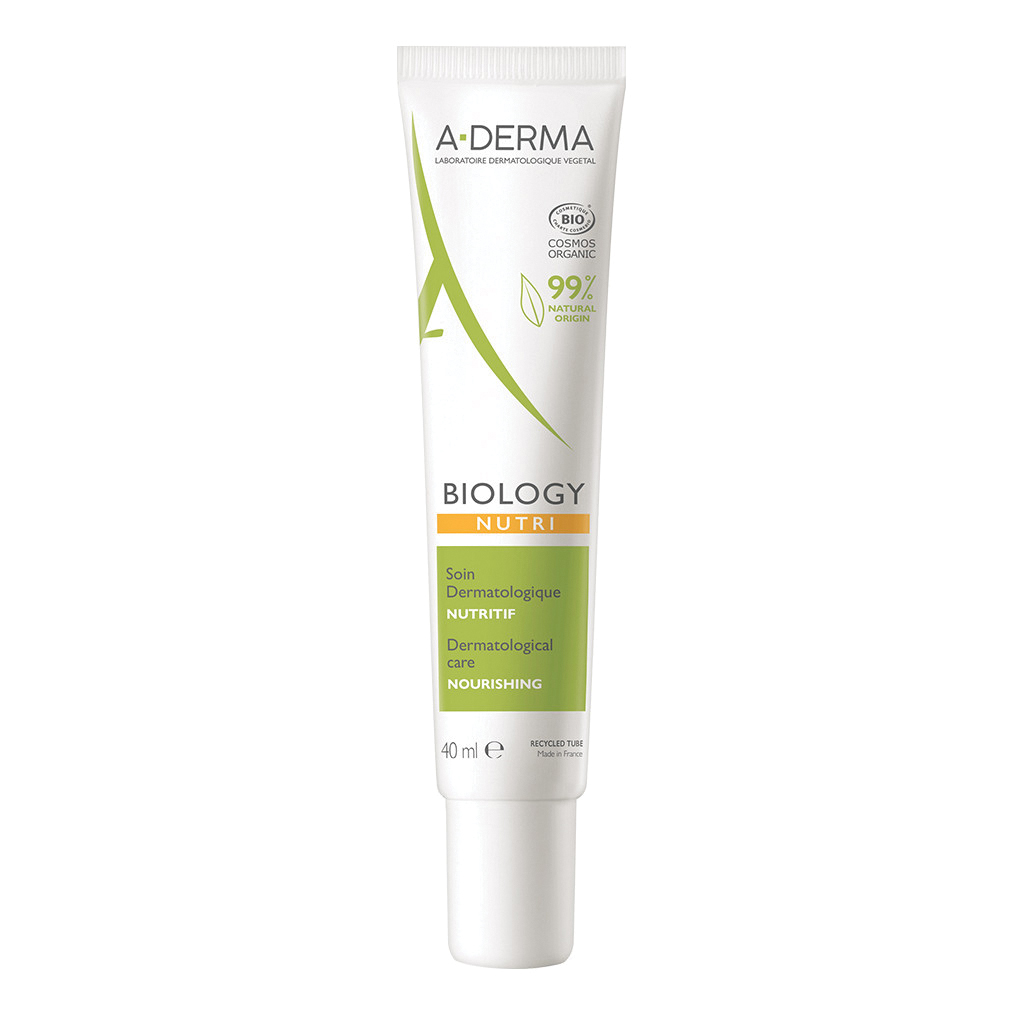 A-Derma Biology Trattamento Dermatologico Nutritivo - Trattamento viso per pelle secca e con prurito - 40 ml - Immagine 7