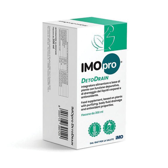 Detodrain Integratore Alimentare Depurativo Drenante 200ml - IMO - Immagine 4