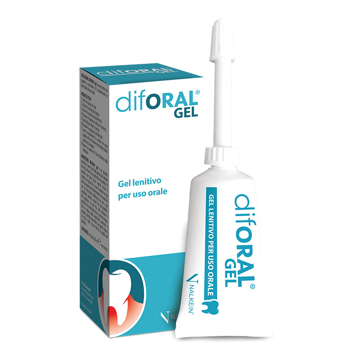 Nalkein Diforal Gel Lenitivo Per Afte E Gengive Sensibili 20 Ml - Immagine 3