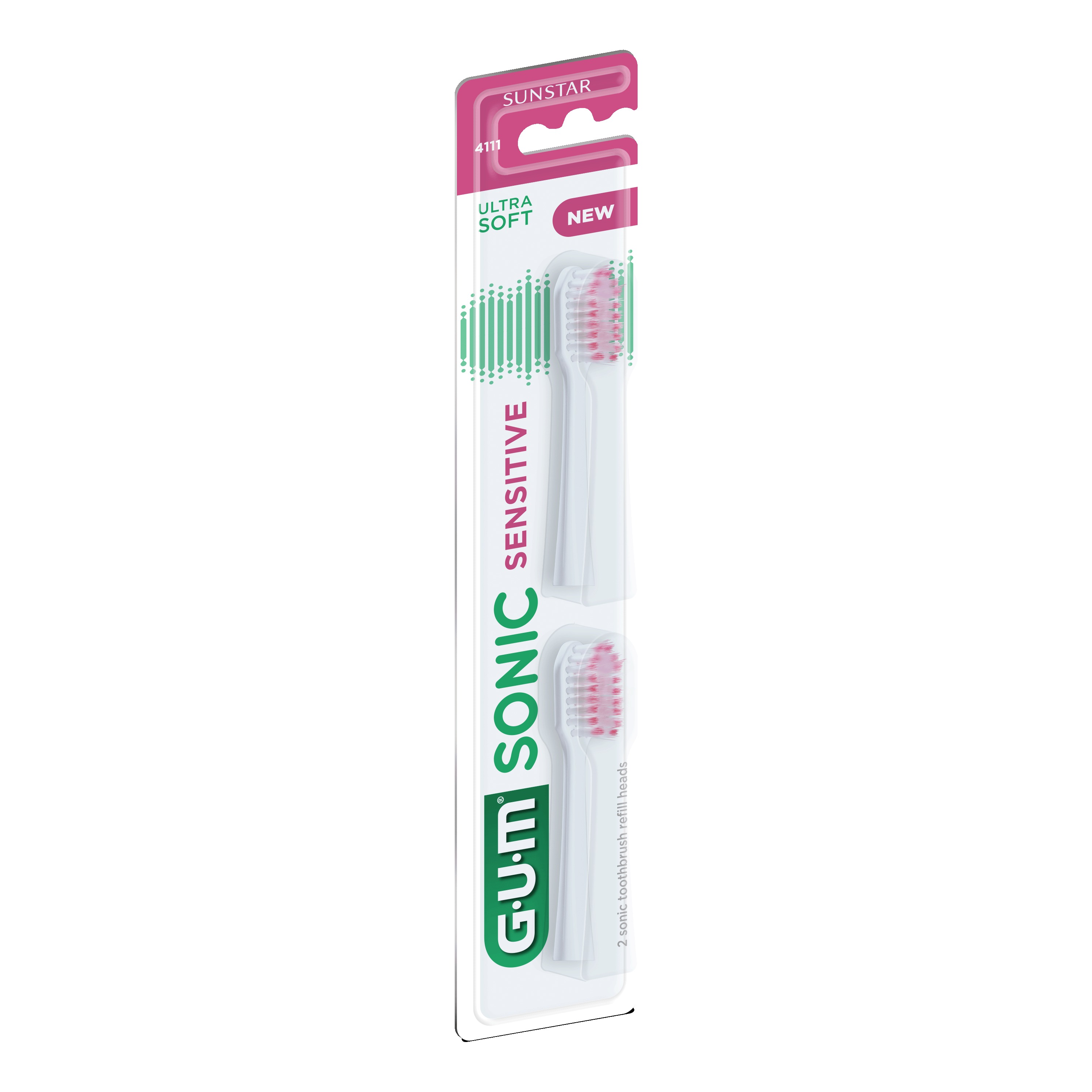 Sunstar Gum Ricambio Per Spazzolino Sonic Sensivital, - Immagine 4
