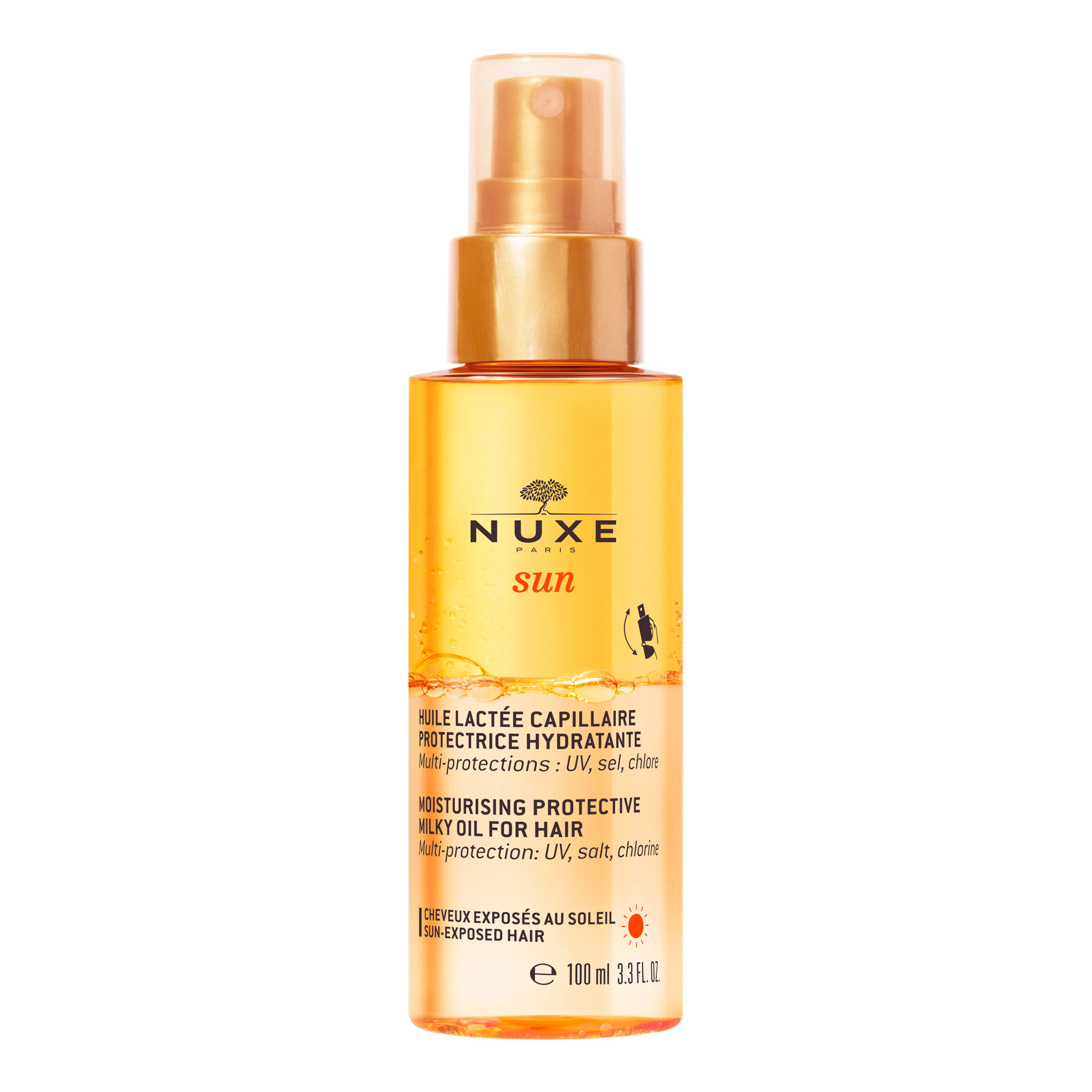 NUXE Protezione Solare Capelli Olio Latte Idratante Sun 100 ml - Immagine 15