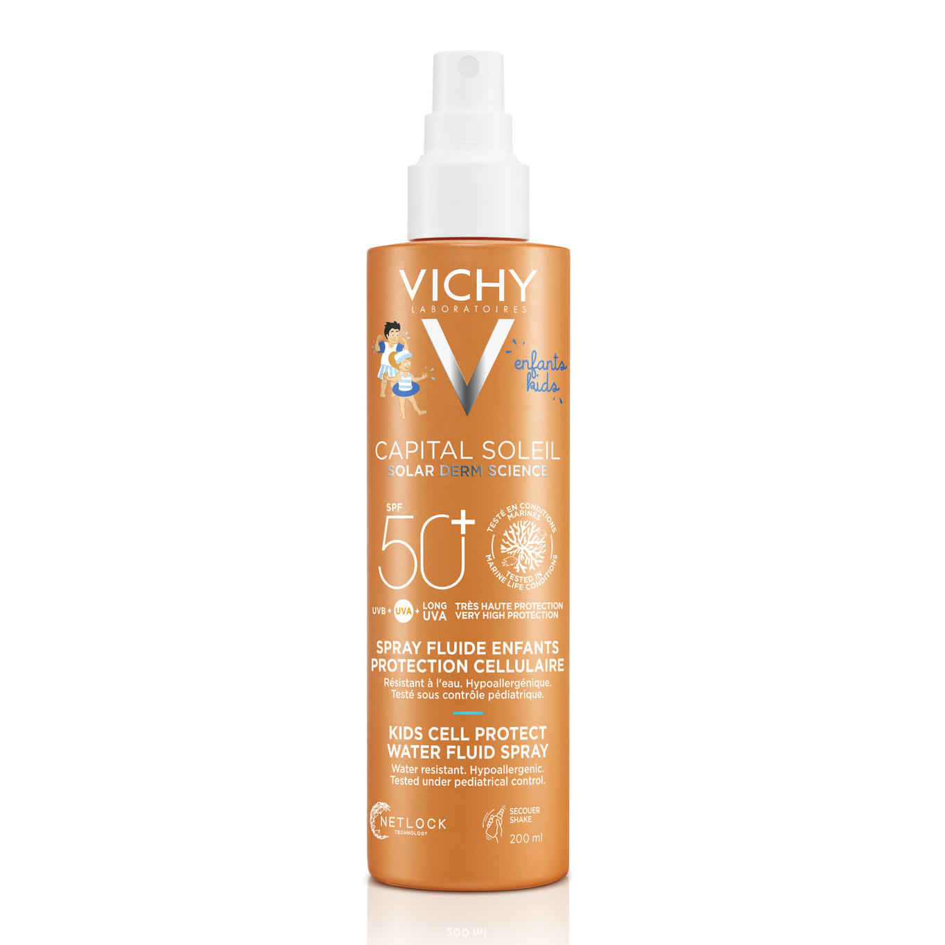 VICHY Capital Soleil Spray Kids SPF50+ Protezione solare bimbi