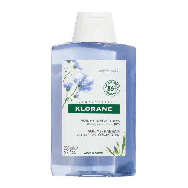 Klorane Unisex Fibre Di Lino Shampoo Alle 200Ml - Shampoo Volumizzante - Immagine 5