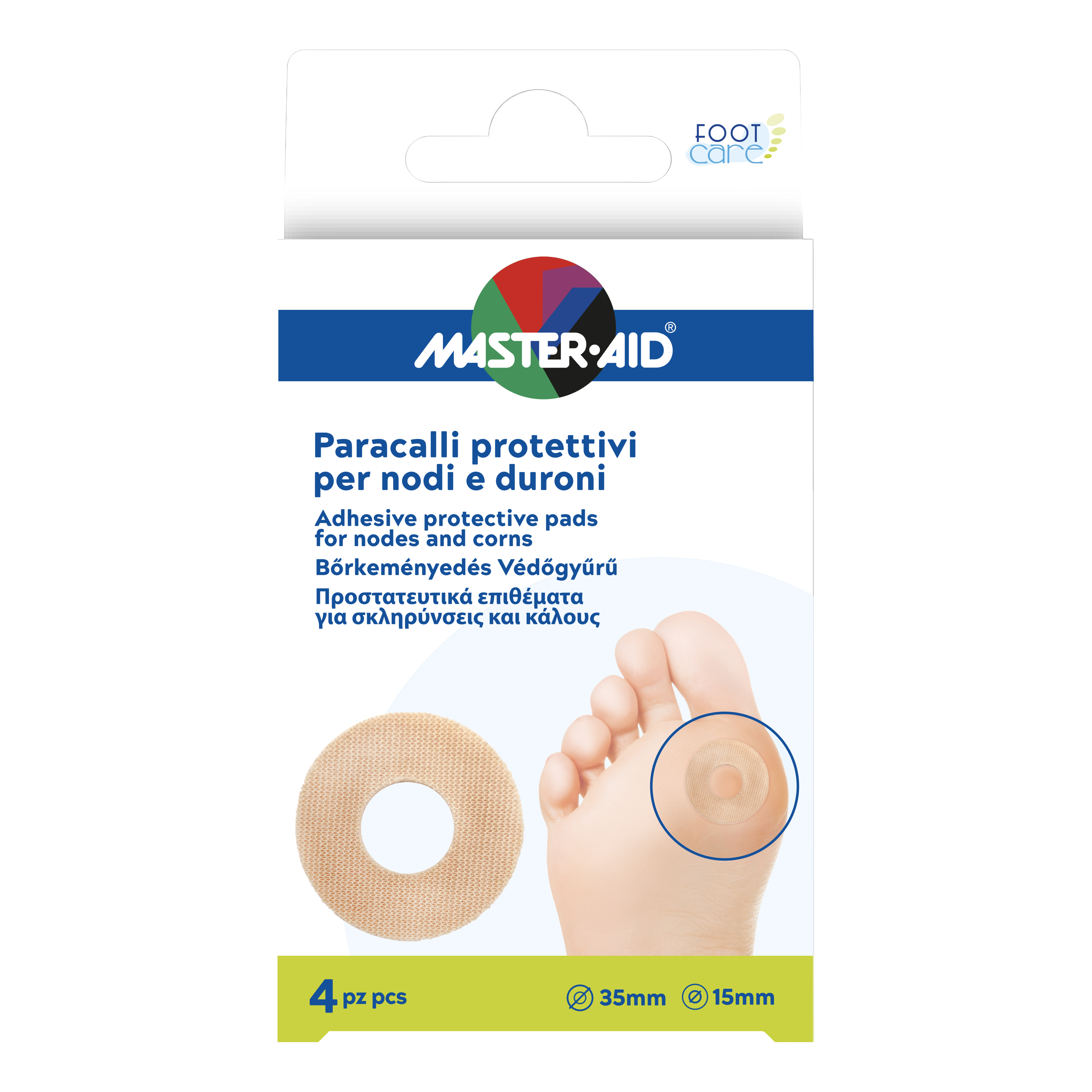 Pietrasanta Pharma Paracalli Master Aid Footcare Nodi E Duroni 4 Pezzi B8 - Immagine 4