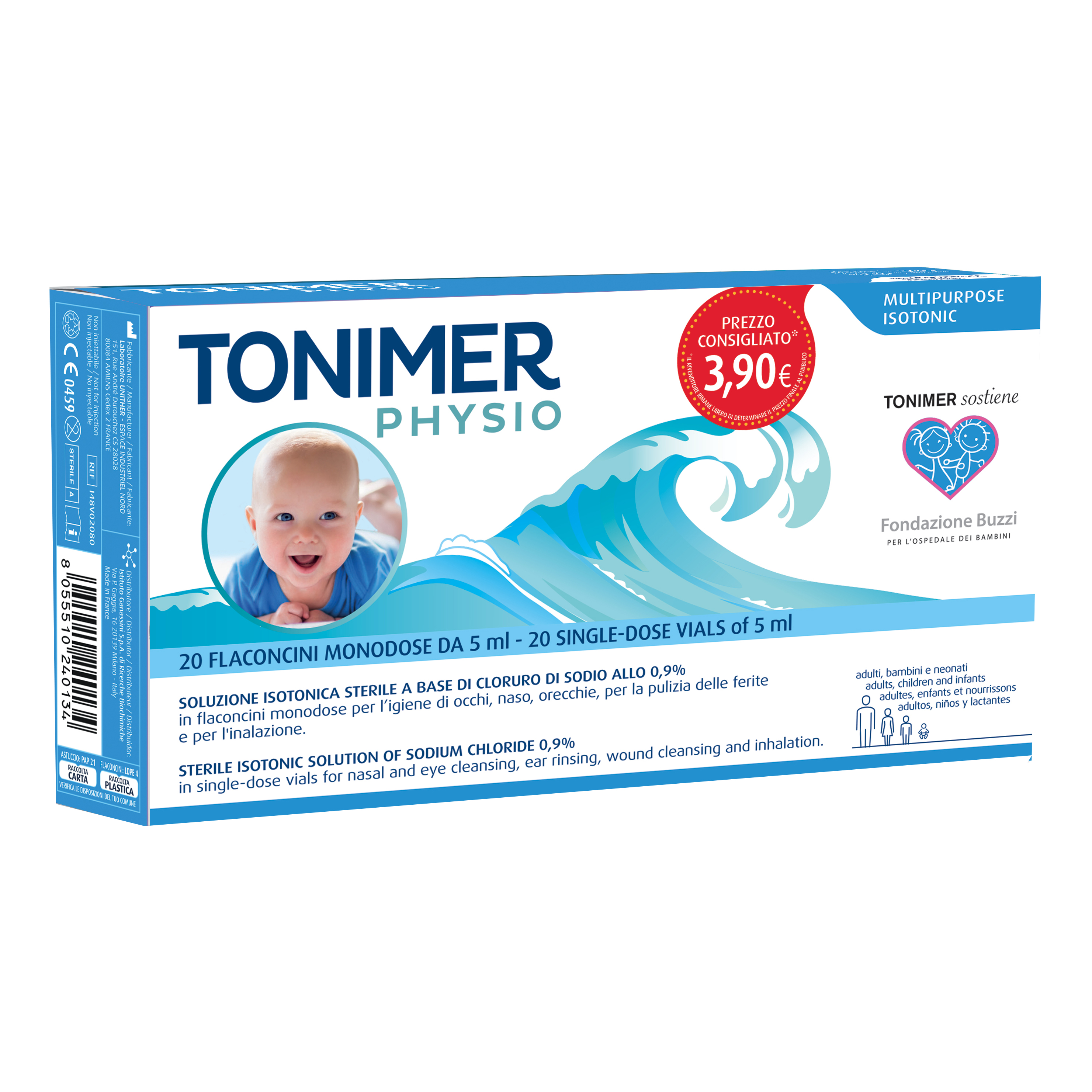 TONIMER PHYSIO 20 Fl.Monod.5ml - Immagine 8