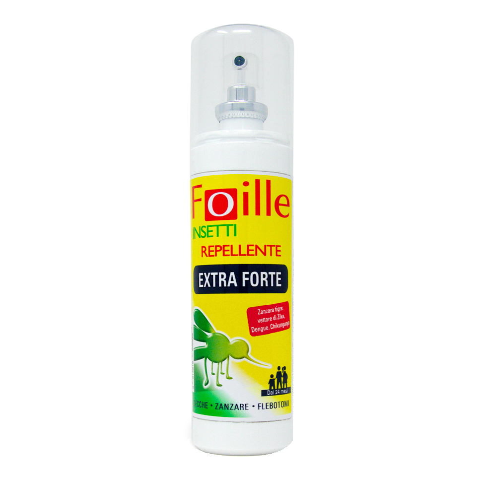FOILLE INSETTI REPELLENTE EXTRA FORTE 100ML - Immagine 3