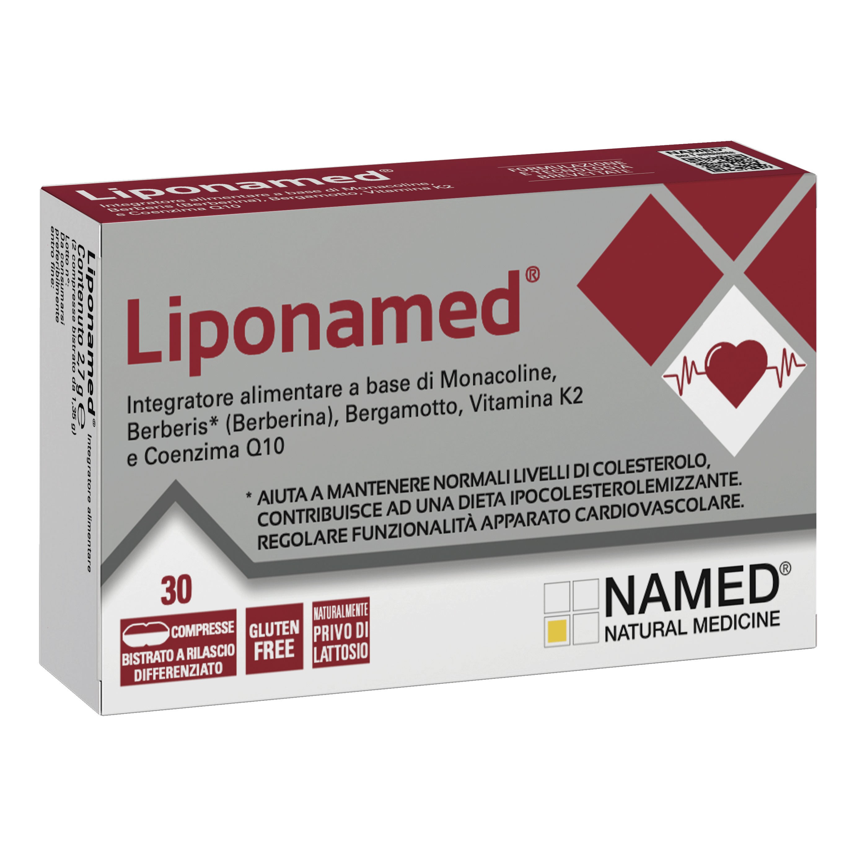 Liponam Di Named 30 Compresse Per Il Metabolismo Lipidico - Immagine 4