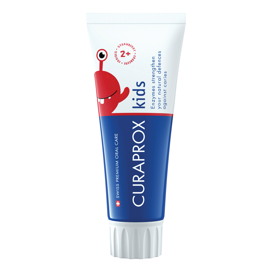 Curaprox Kids Toothpaste Strawberry Flavor 950Ppm 60 Ml - Immagine 8