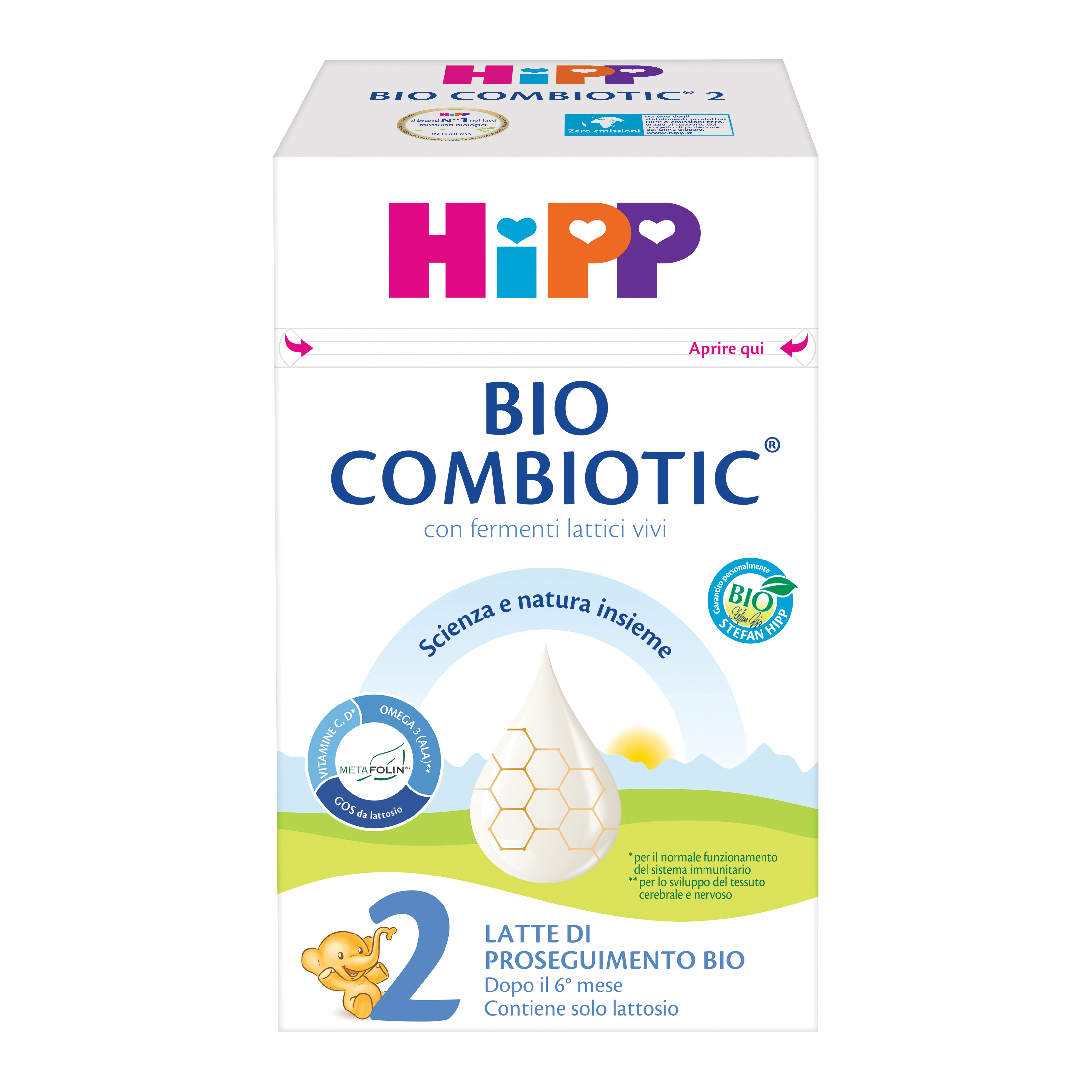 Hipp 2 bio combiotic 600g - Immagine 3