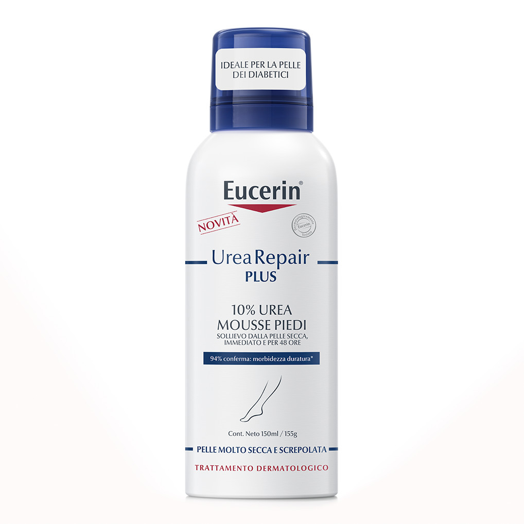 Eucerin Urearep Eucerin Urearepair Mousse Piedi 150Ml Crema Piedi 150 Ml Crema - Immagine 8