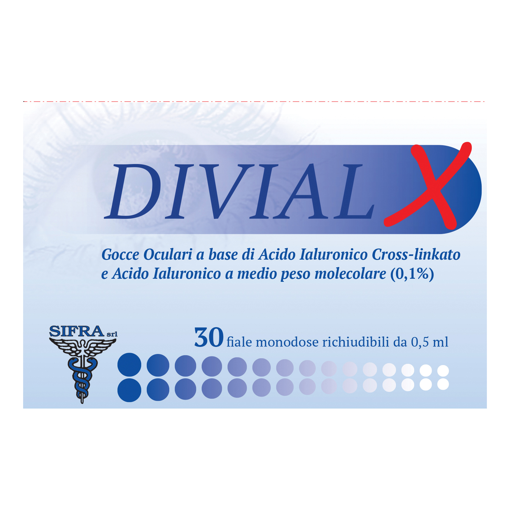 Sifra Collirio Divial X 30 Fiale Monodose 0,5 Ml - Immagine 3