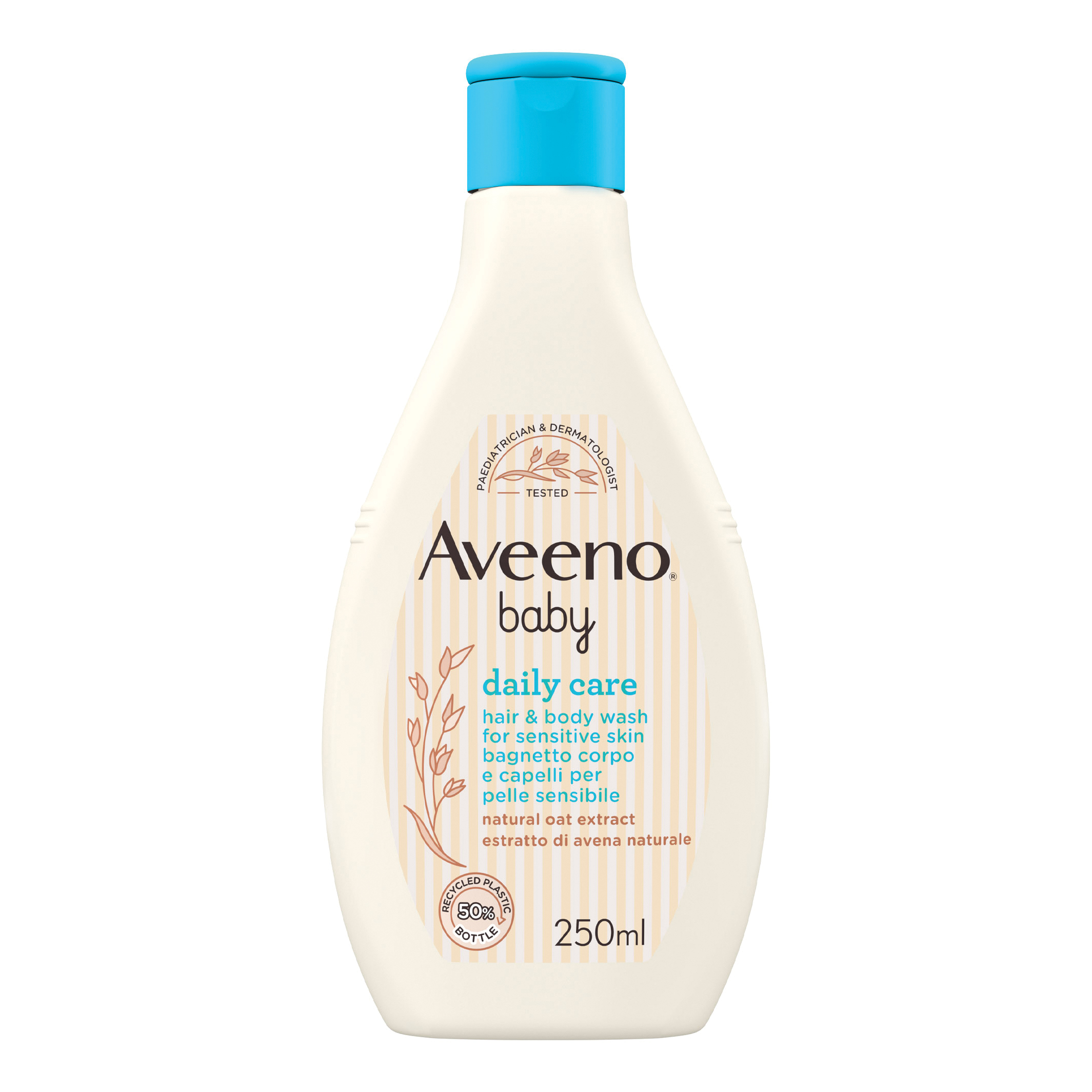 Aveeno Baby Bagnetto Corpo e Capelli - Detergente delicato senza sapone - 250 ml - Immagine 6