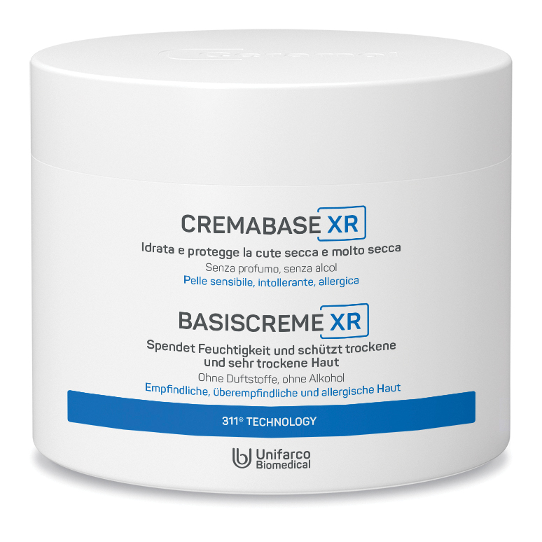 Unifarco Ceramol Cremabase Xr 311 Crema Idratante Per Pelle Secca Vasetto 450 Ml - Immagine 2