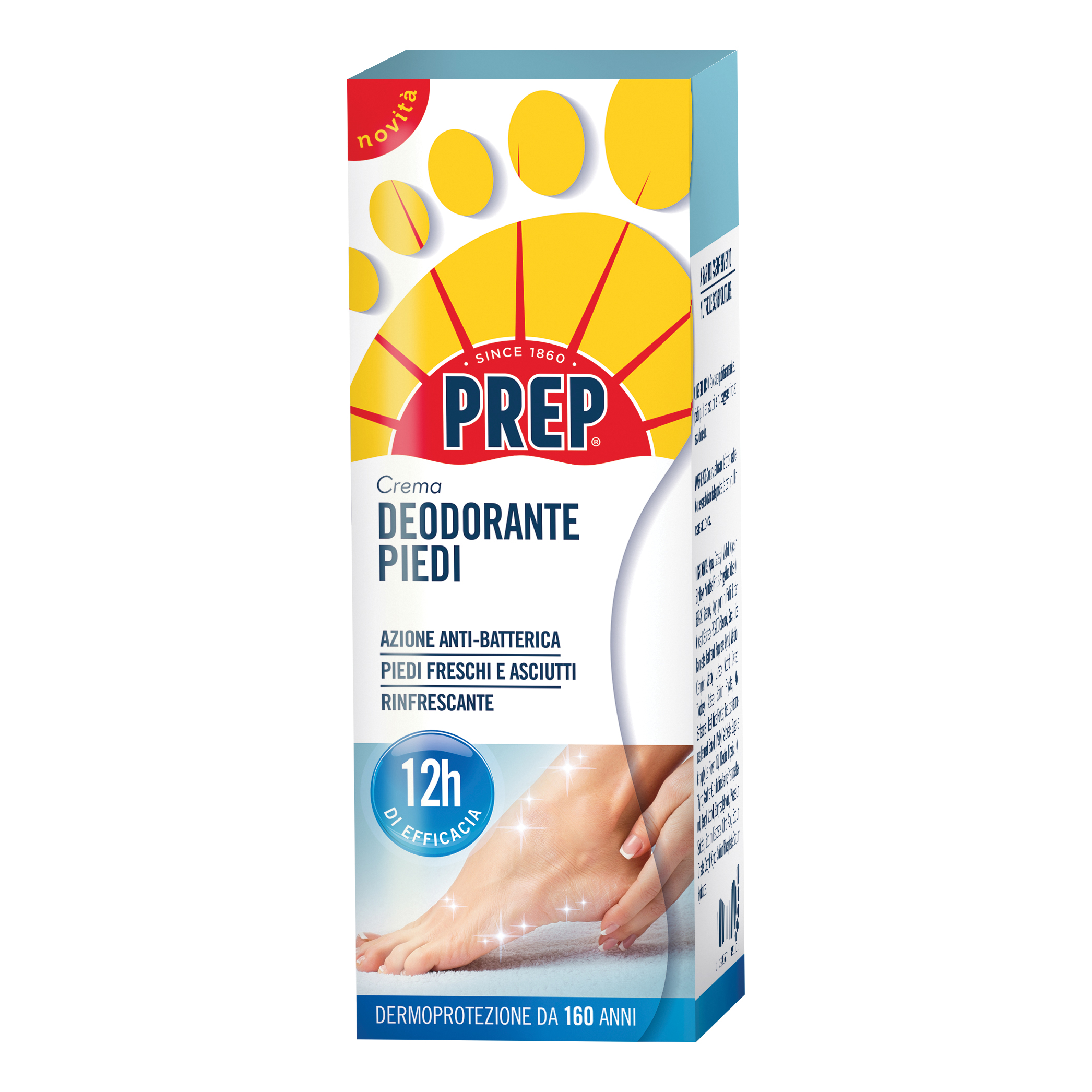 Prep Crema Deodorante Piedi 75 Ml Piedi - Immagine 4