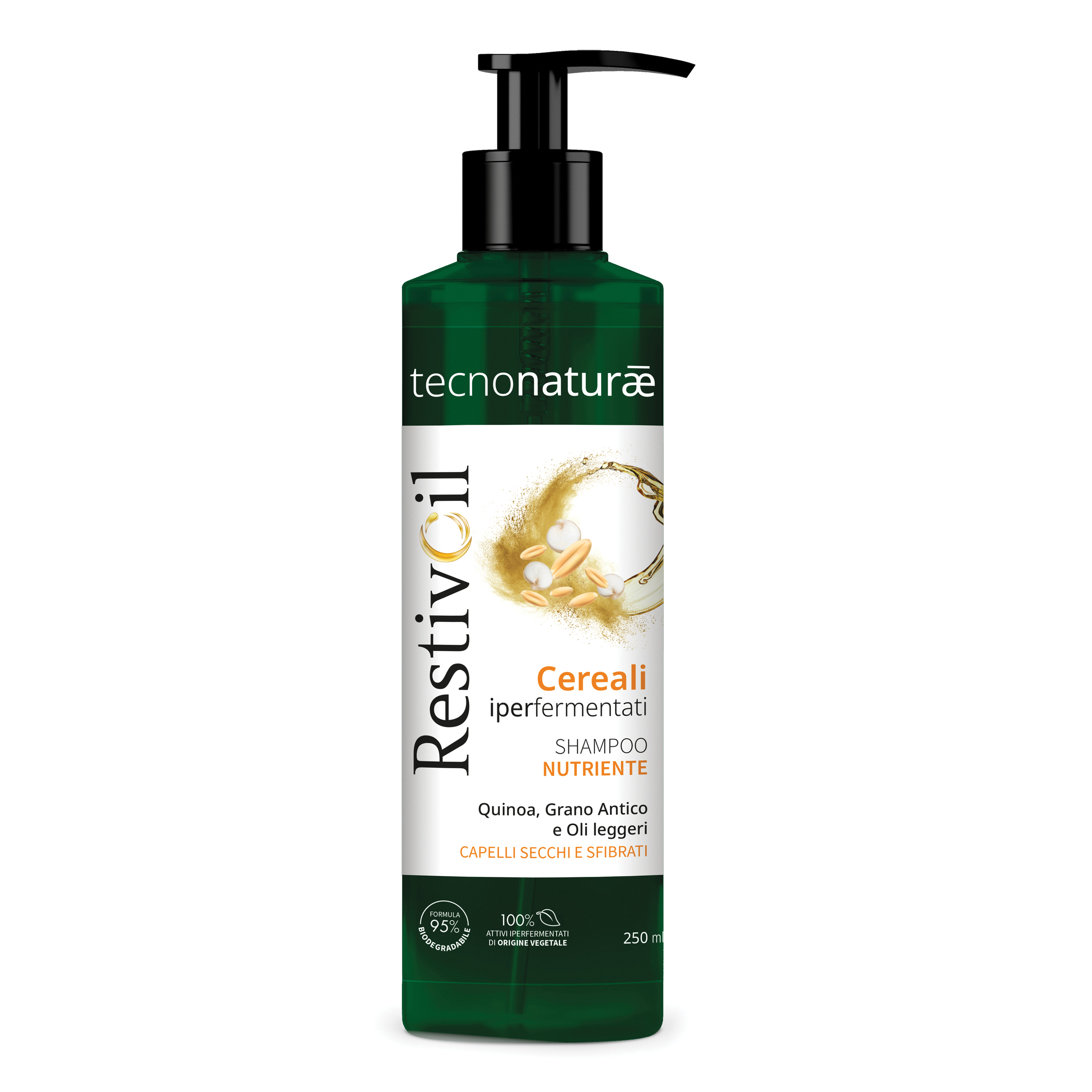 Restivoil Grano Shampoo Tecnonaturae Nutriente Capelli Secchi - Immagine 6