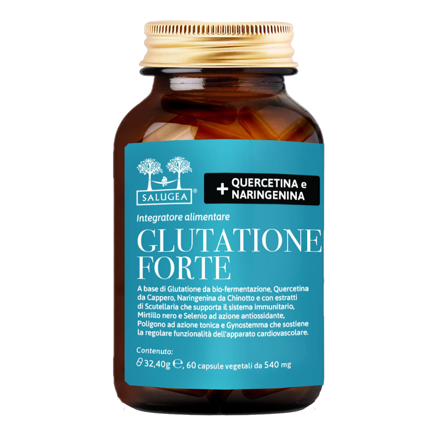 Salugea Glutatione Forte Integratore Antiossidante 60 Capsule - Immagine 2