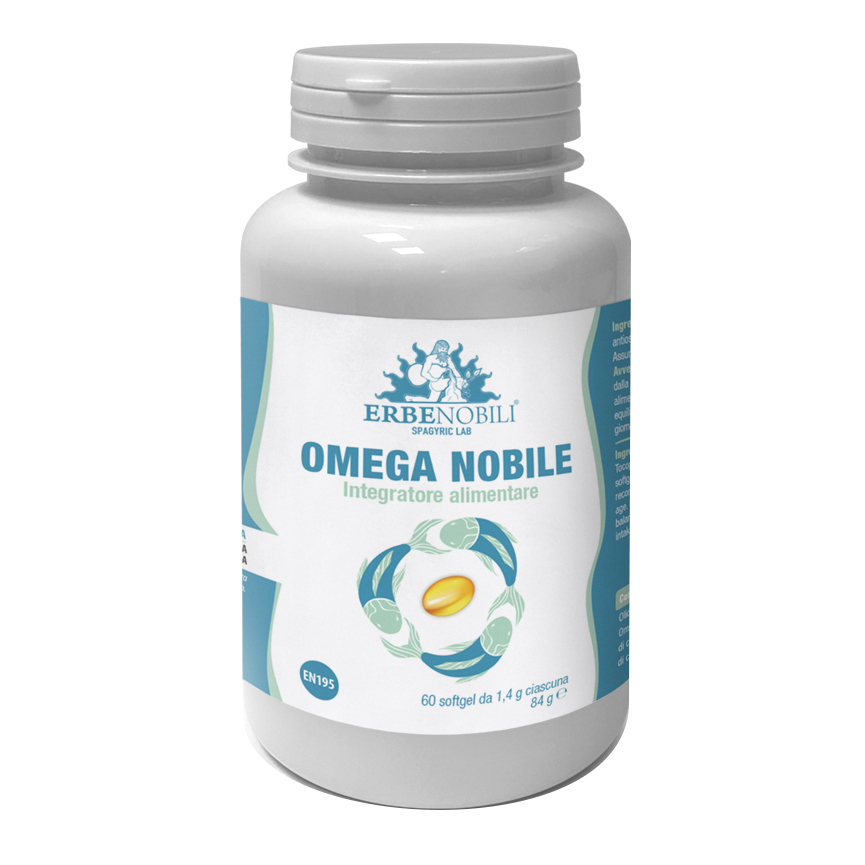 Erbenobili Omega Nobile Integratore Di Omega 3 Per La Funzione Cardiaca 60 Softgel - Immagine 9