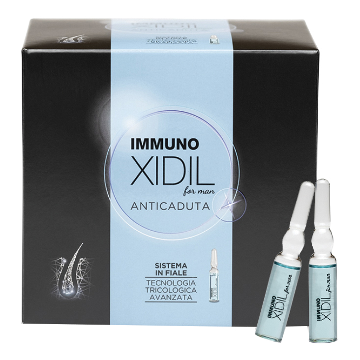 Morgan Uomo Immuno Xidil Cofanetto Fiale 28 Ml - Immagine 3
