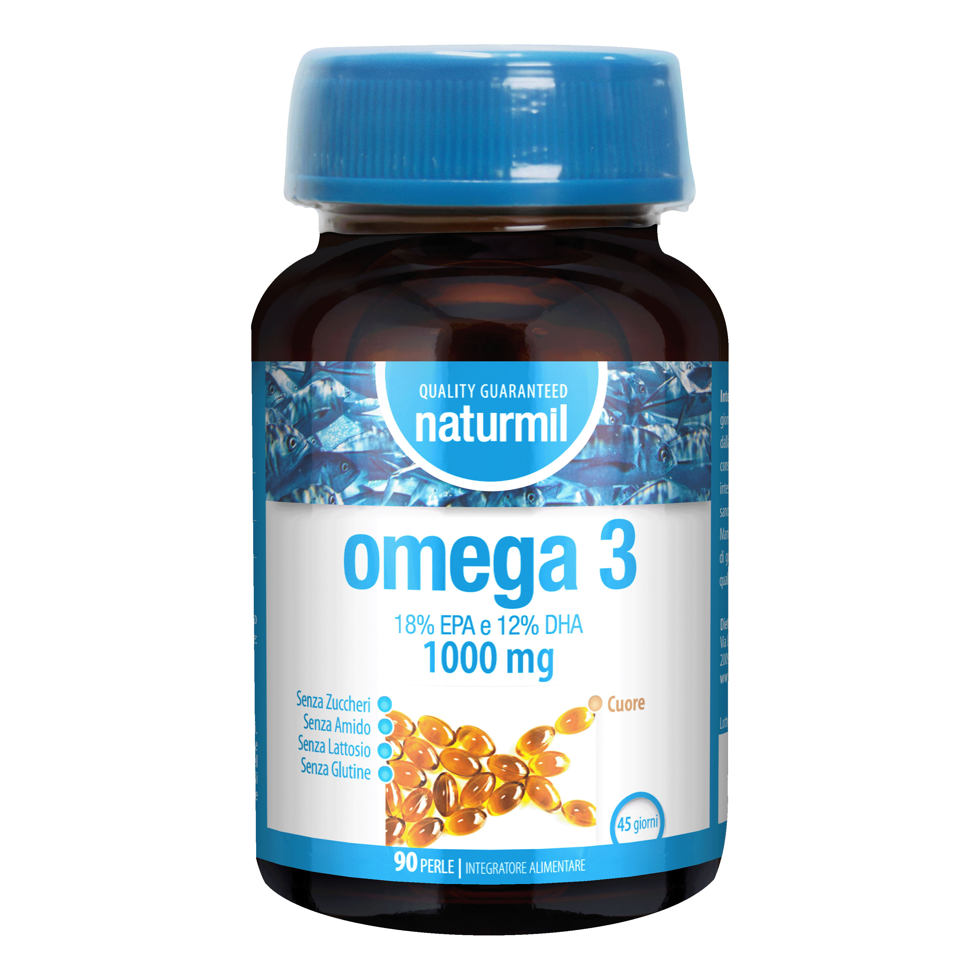 Naturmil Omega 3 - Integratore Cuore, Cervello E Vista 90 Perle - Immagine 7