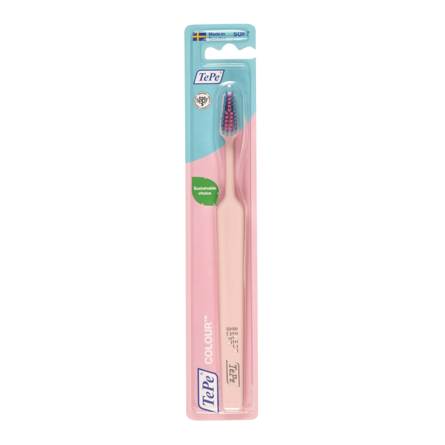 TePe Colour spazzolino da denti Soft Toothbrush Light Pink - Immagine 3