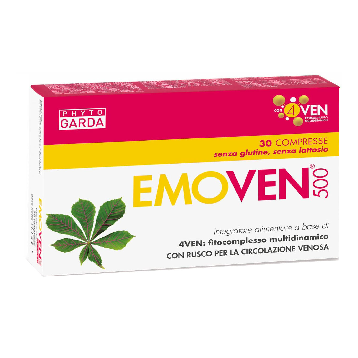 Emoven 500 Integratore Per Gambe Pesanti 30 Compresse - Immagine 3