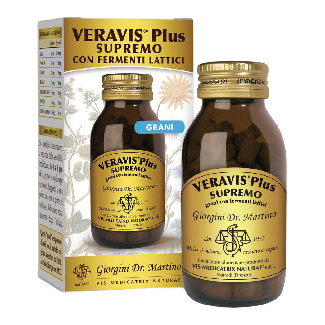 Dr. Giorgini Veravis Plus Supremo Grani Con Fermenti Lattici 150 Grani 90 G - Immagine 3