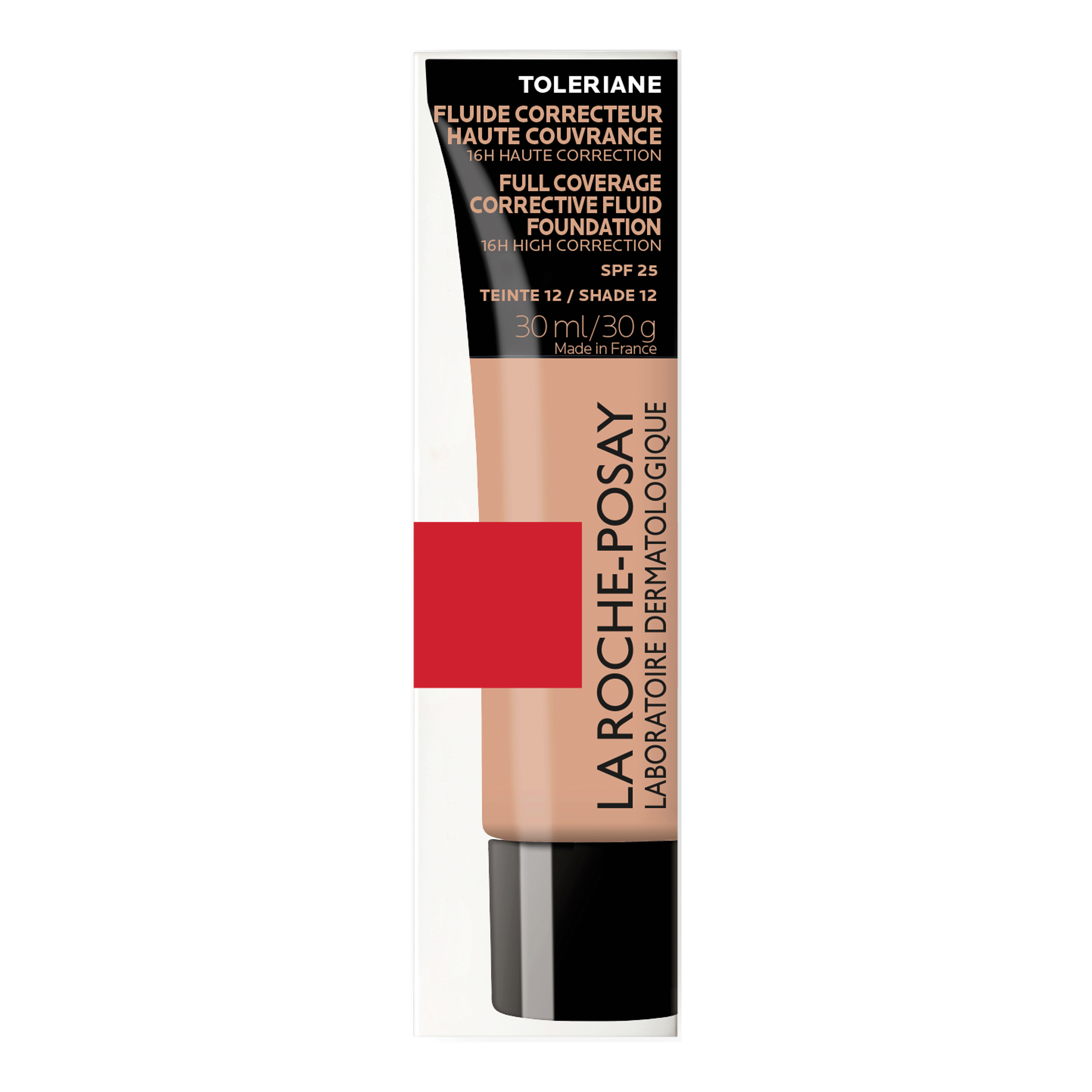 La Roche Posay Toleriane - Fondotinta Fluido Correttore Alta Coprenza N. 12 - Immagine 4