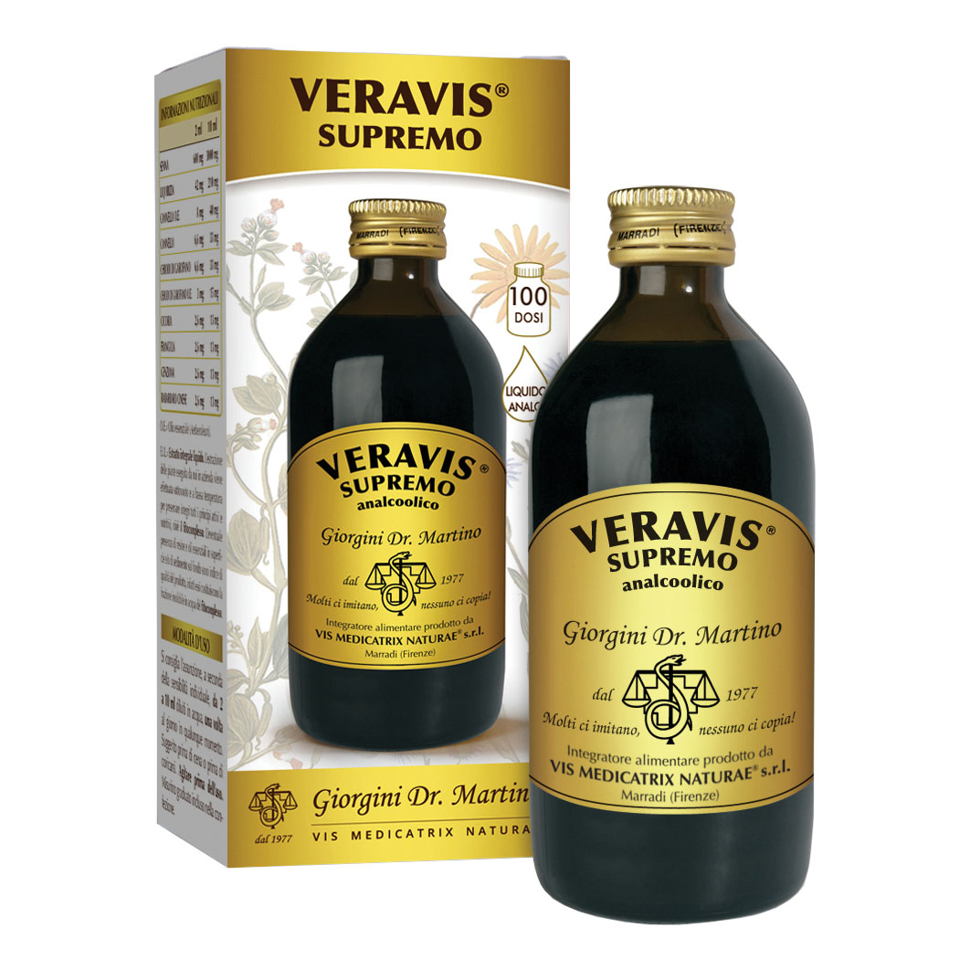 Dr. Giorgini Integratore Veravis Supremo Analcolico Transito, 200Ml - Immagine 8