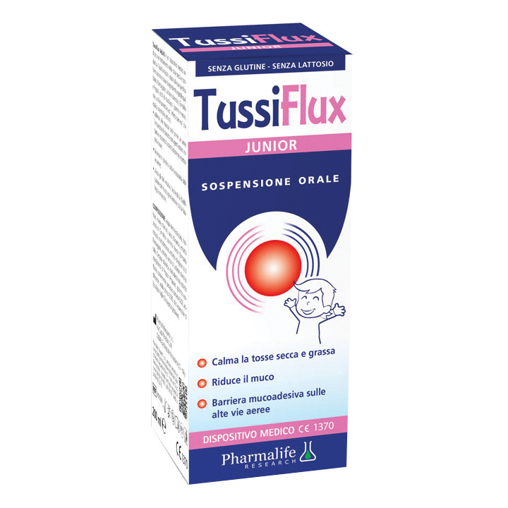 Phamalife - Tussiflux Junior Sciroppo 200ml - scadenza prodotto 10/26