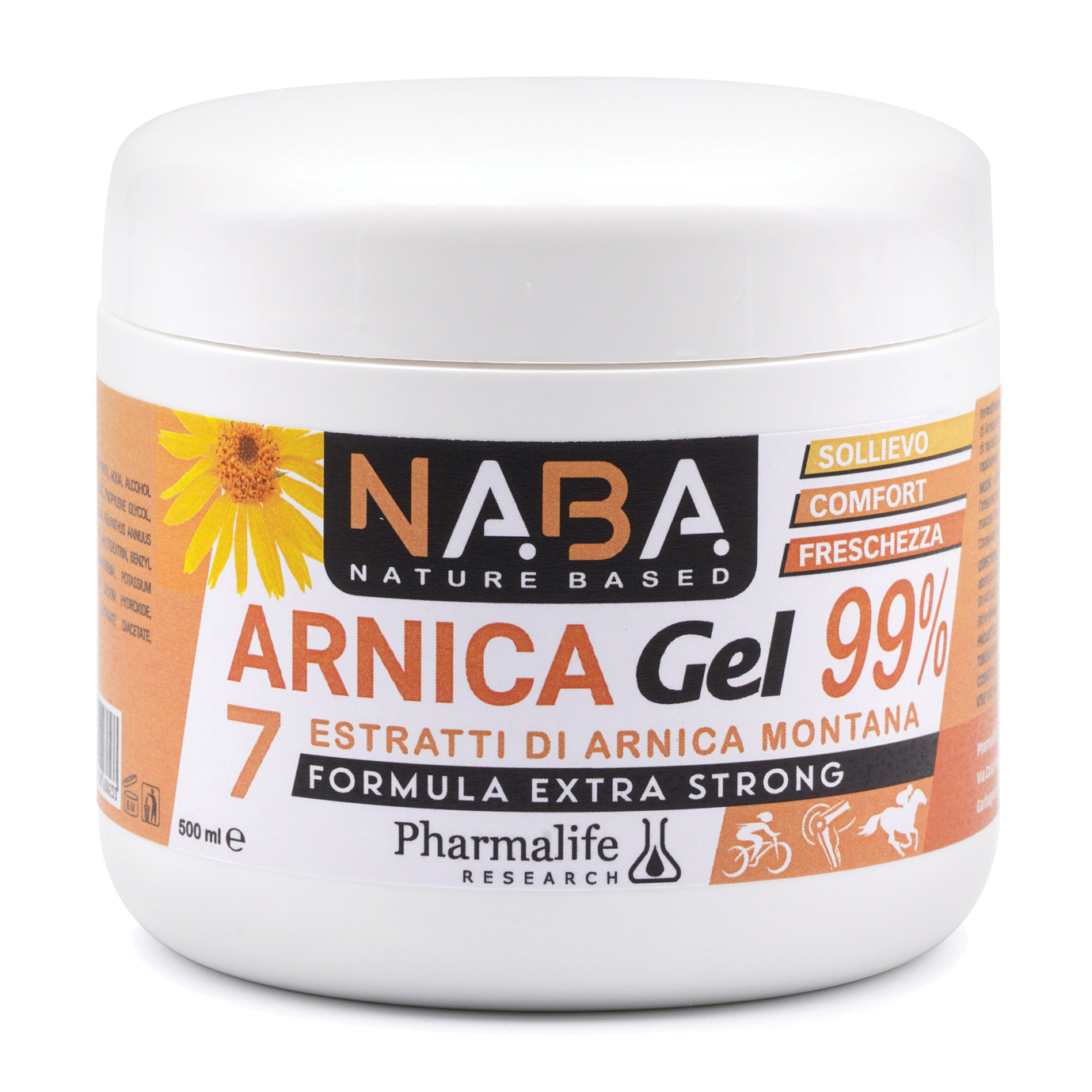 NA BA ARNICA GEL 99 500ML