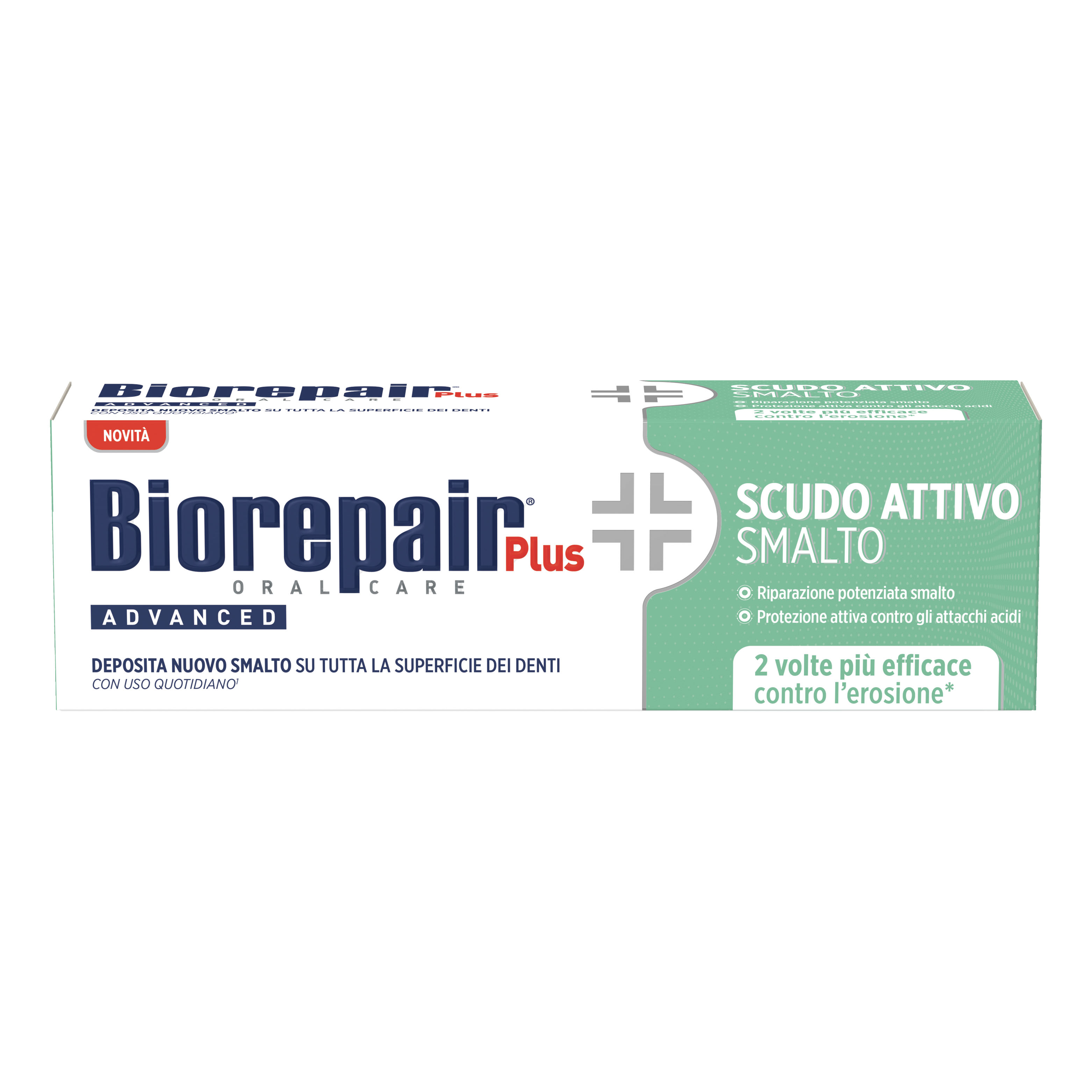 Biorepair , Dentifricio, Plus Advanced Scudo Attivo Dentifricio Con Microrepair 2,5 Fl.oz 75Ml (75 Ml) - Immagine 3