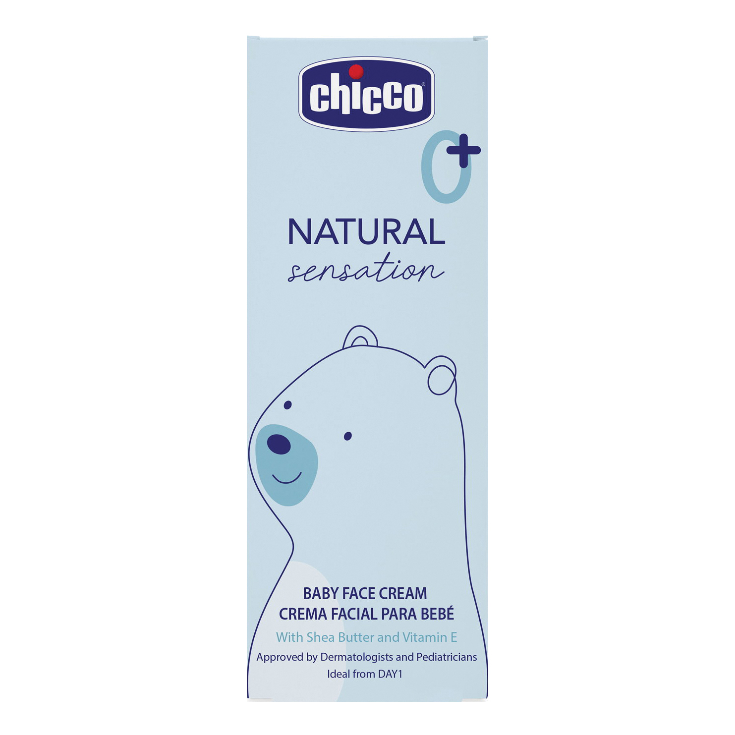 Chicco Crema Natural Sensation Viso Idratante Per Bambini 50Ml - Immagine 6