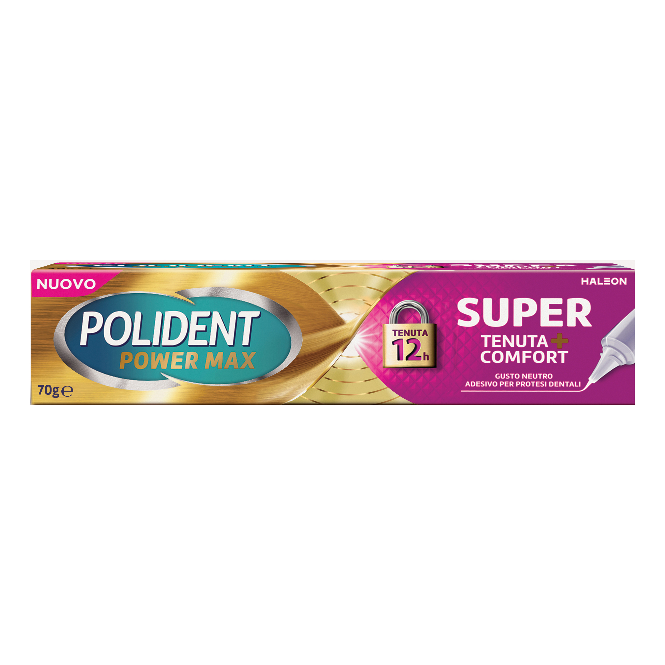 POLIDENT POWER MAX SUPER 70G - scadenza prodotto 12/26