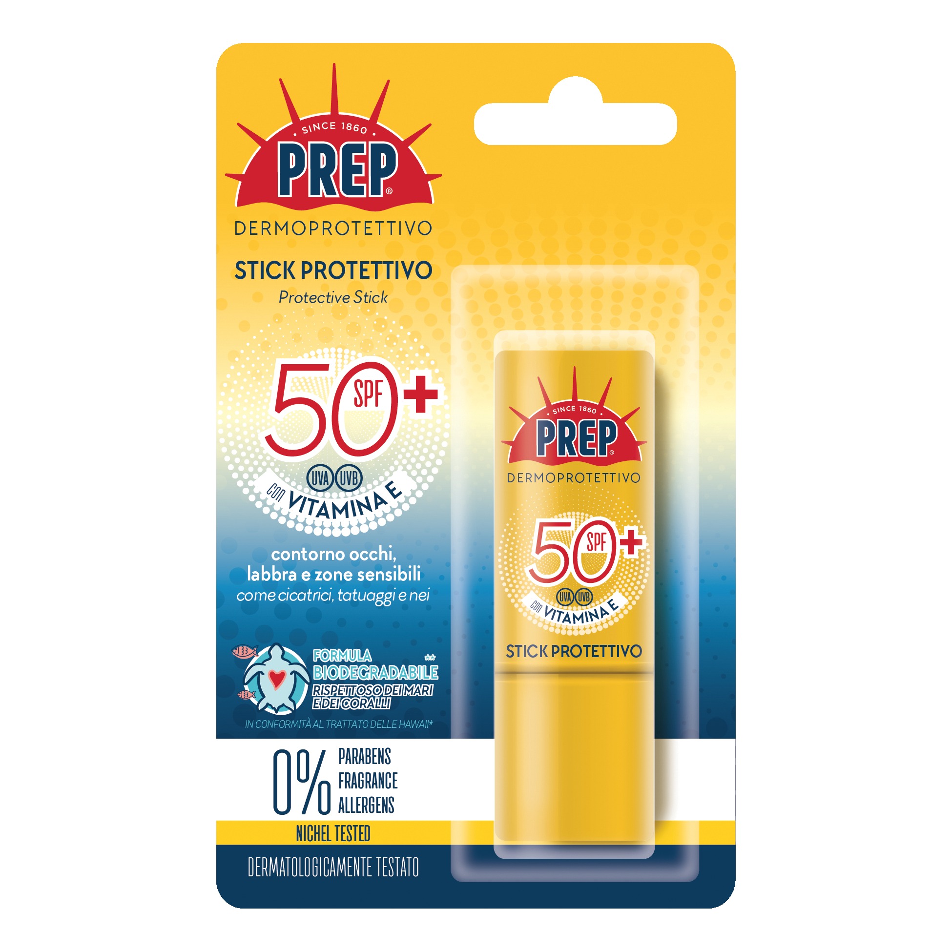Prep Stick Dermoprotettivo 50+